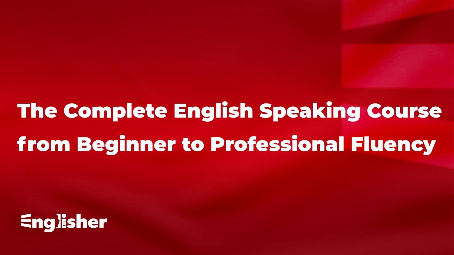 english speaking course