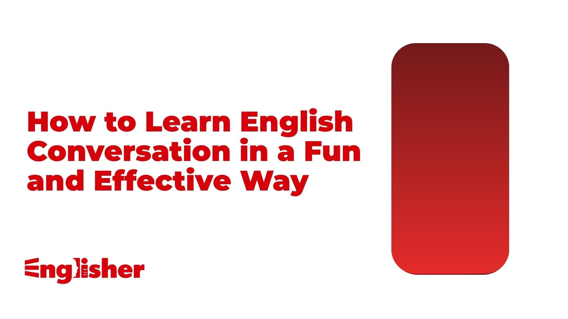english conversation course